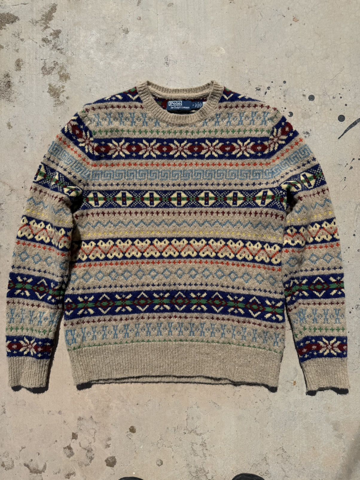 Fair Isle Wool-Blend Sweater