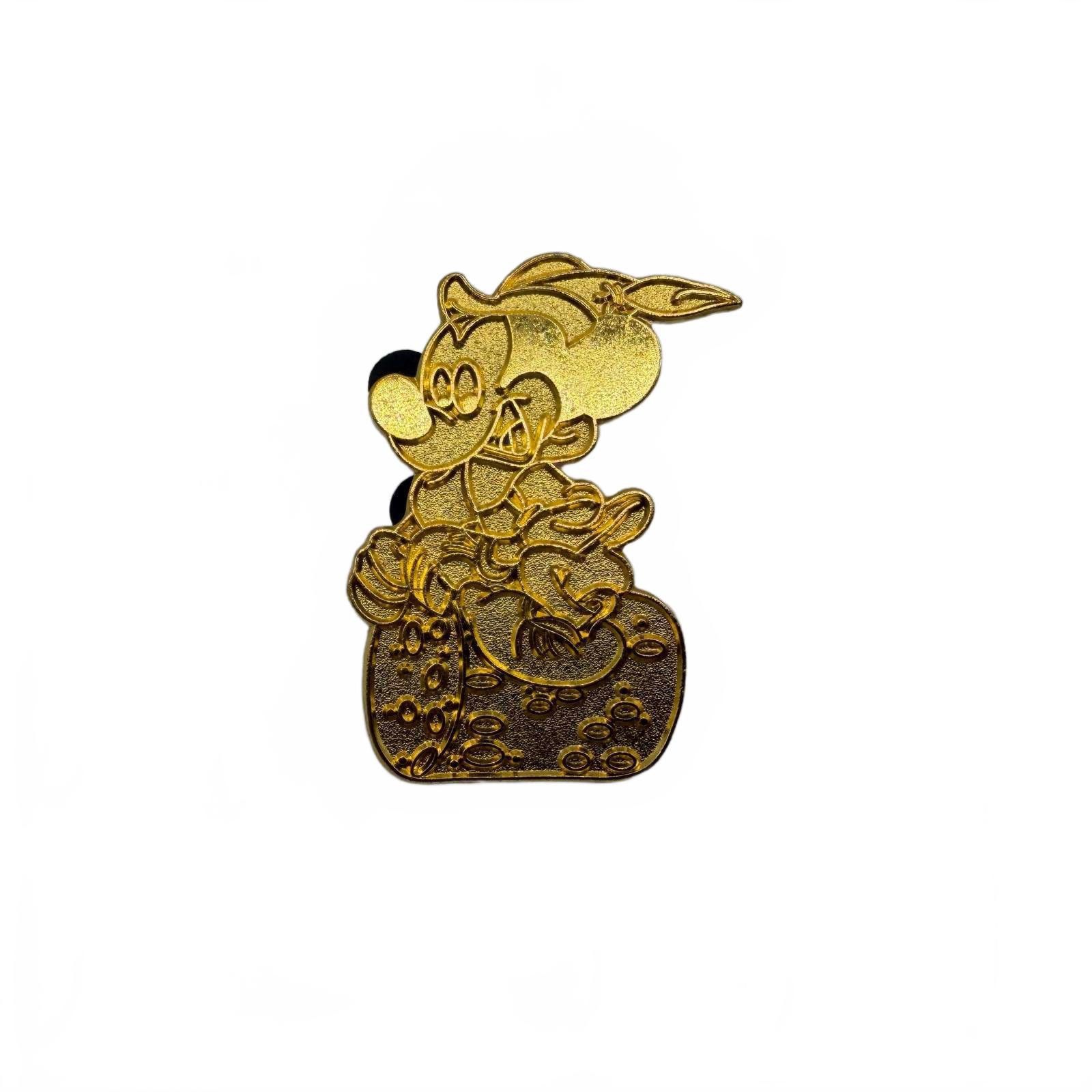 Disney Disney Pin - Gold Mickey Mouse on a Cork Chaser Size ONE SIZE - 1 Thumbnail