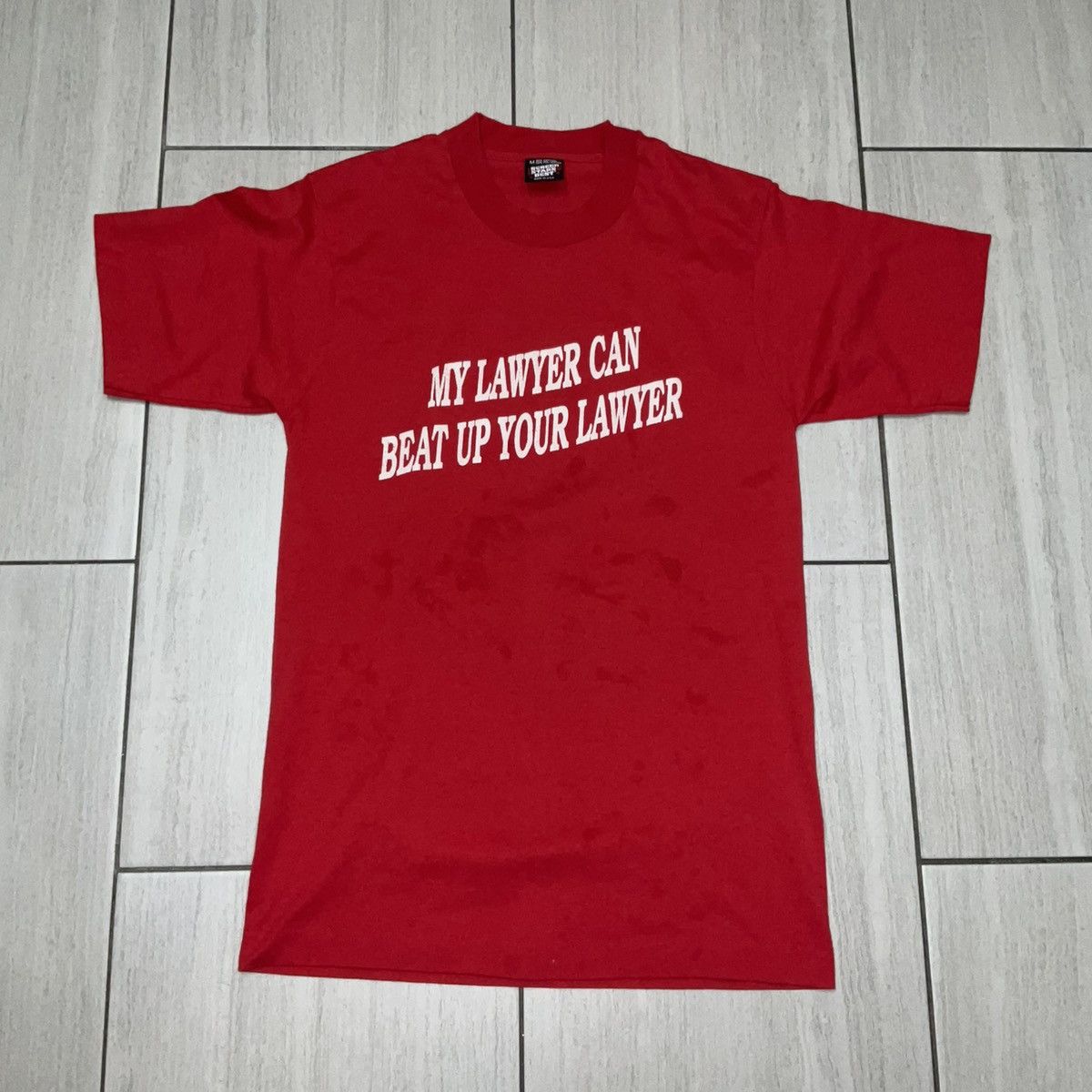 Vintage Screen Stars Vintage Lawyer Fight Parody T-shirt Size US M / EU 48-50 / 2 - 2 Thumbnail