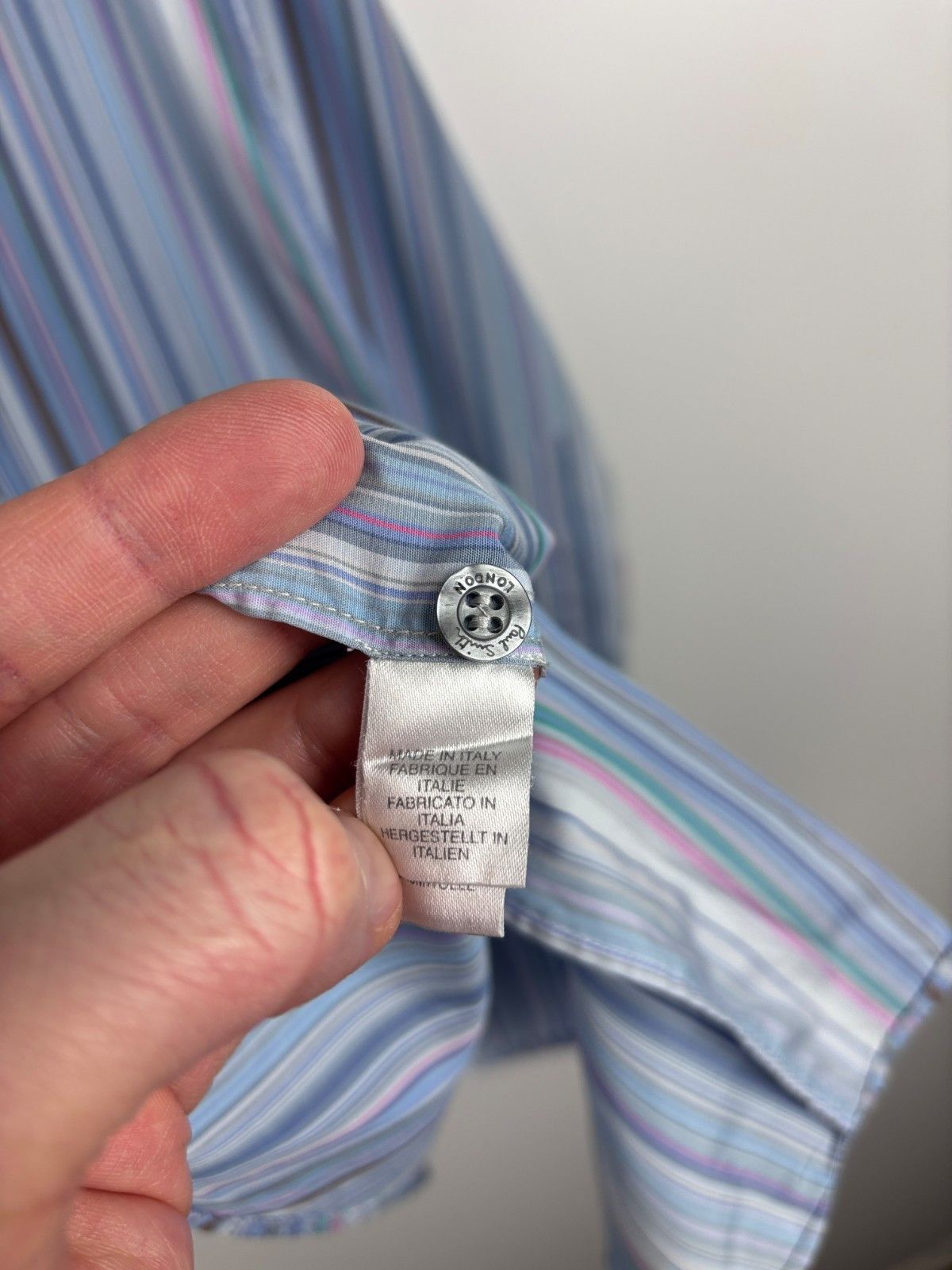 Paul Smith Paul Smith London Striped Long Sleeve Shirt Slim ~M Size US M / EU 48-50 / 2 - 9 Thumbnail