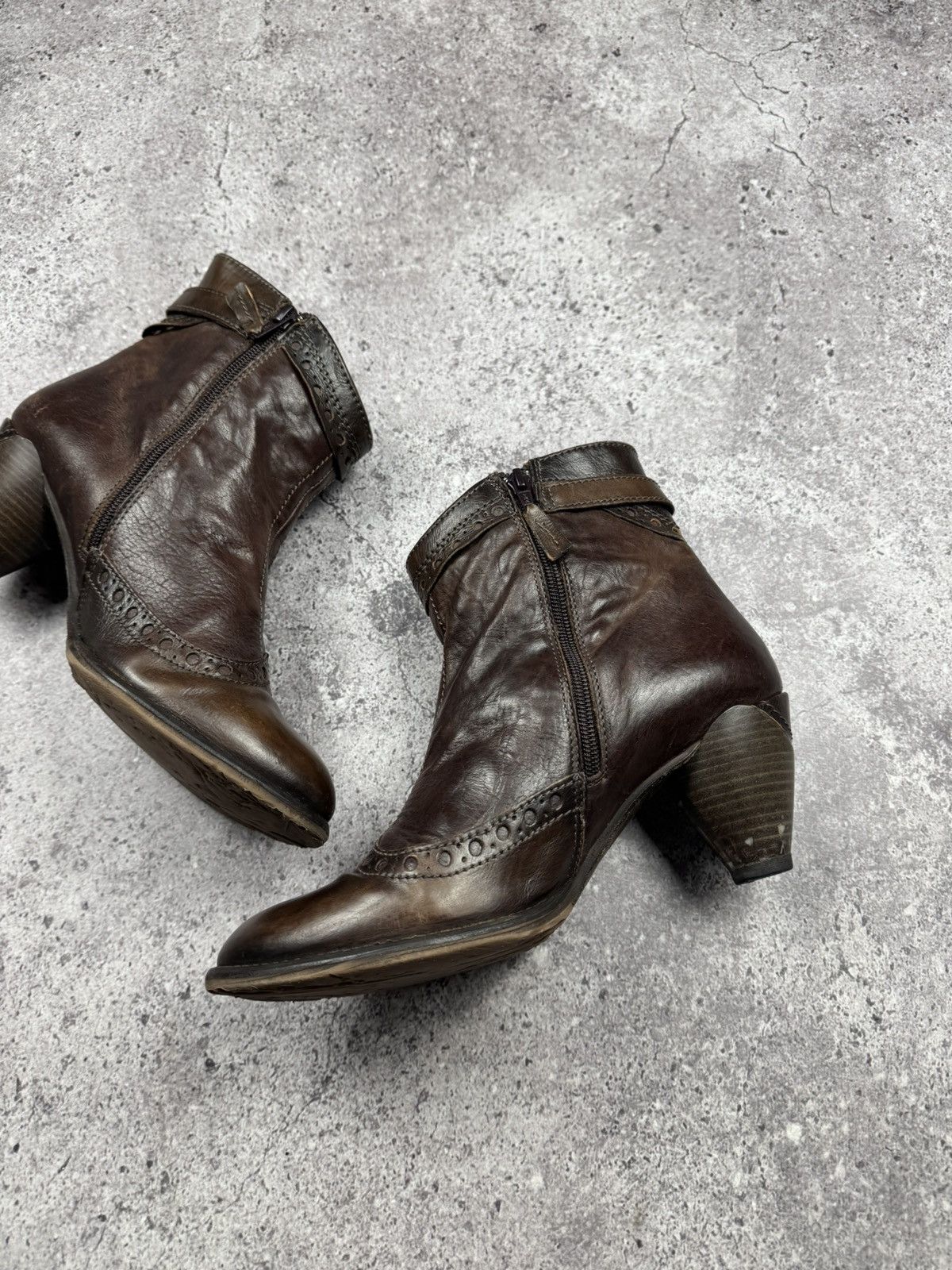A.S.98 A.S. 98 Airstep Leather Avant Garde Boots Rick Owens Style Size US 11 / IT 41 - 13 Thumbnail