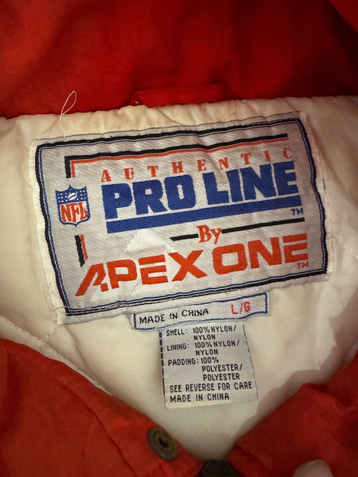 Apex One Vintage 90s Kansas Chiefs jacket Apex One Pro line Size US L / EU 52-54 / 3 - 2 Thumbnail