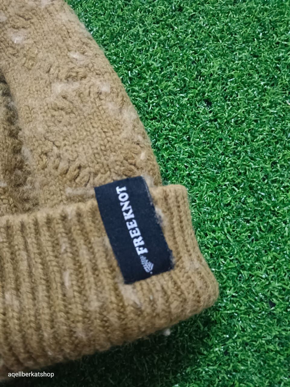 Japanese Brand FREE KNOT Japan Beanie Size ONE SIZE - 4 Thumbnail
