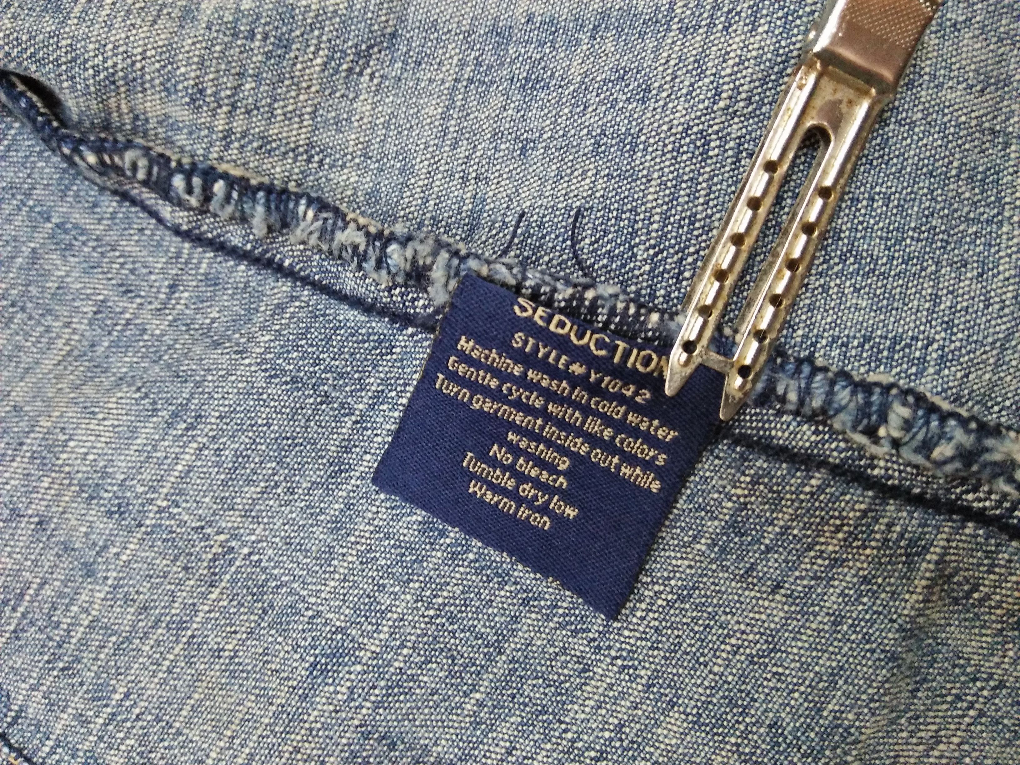 Other SEDUCTION USA Brand Denim Jacket Size XS / US 0-2 / IT 36-38 - 8 Thumbnail