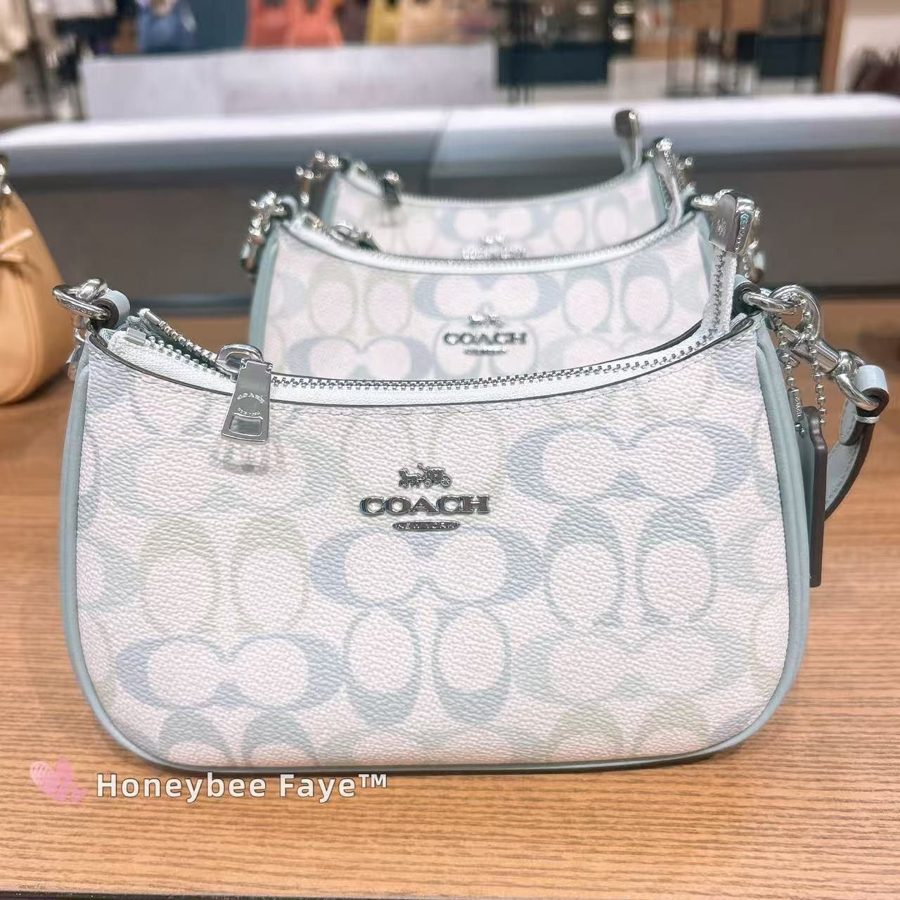 Coach Teri Mini Crossbody Bag In Pretty Signature Canvas CDW52 Size ONE SIZE - 2 Thumbnail