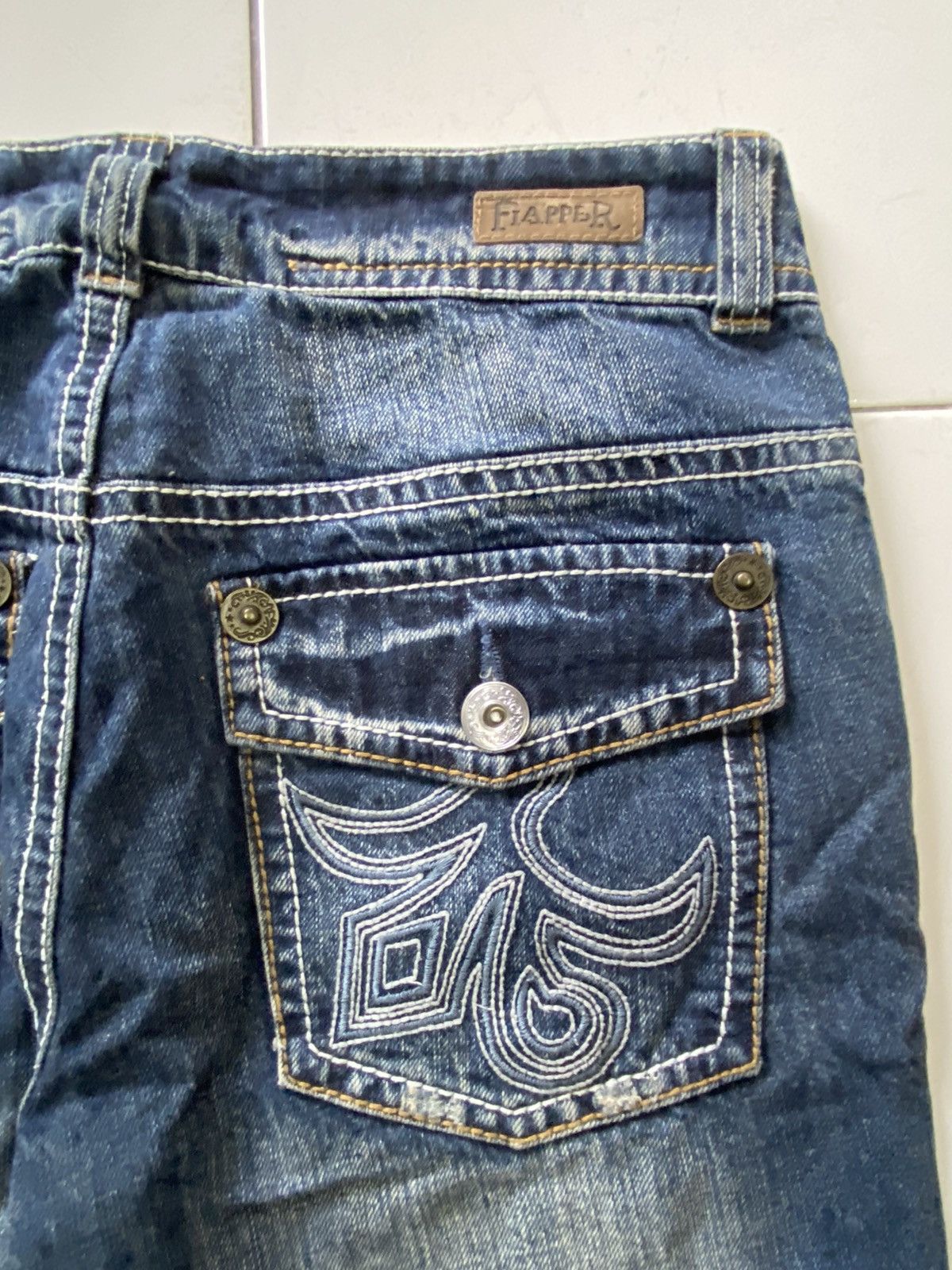 Japanese Brand FLAPPER JAPANESE BRAND JEANS Size US 29 - 4 Thumbnail