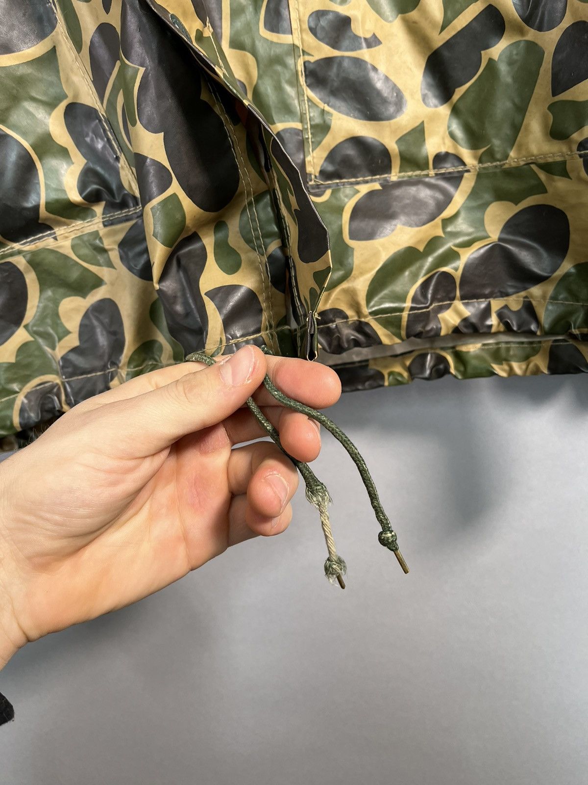 Clearwater Outfitters × Vintage Vintage Duck Camo Light Shell Jacket Size US L / EU 52-54 / 3 - 8 Thumbnail