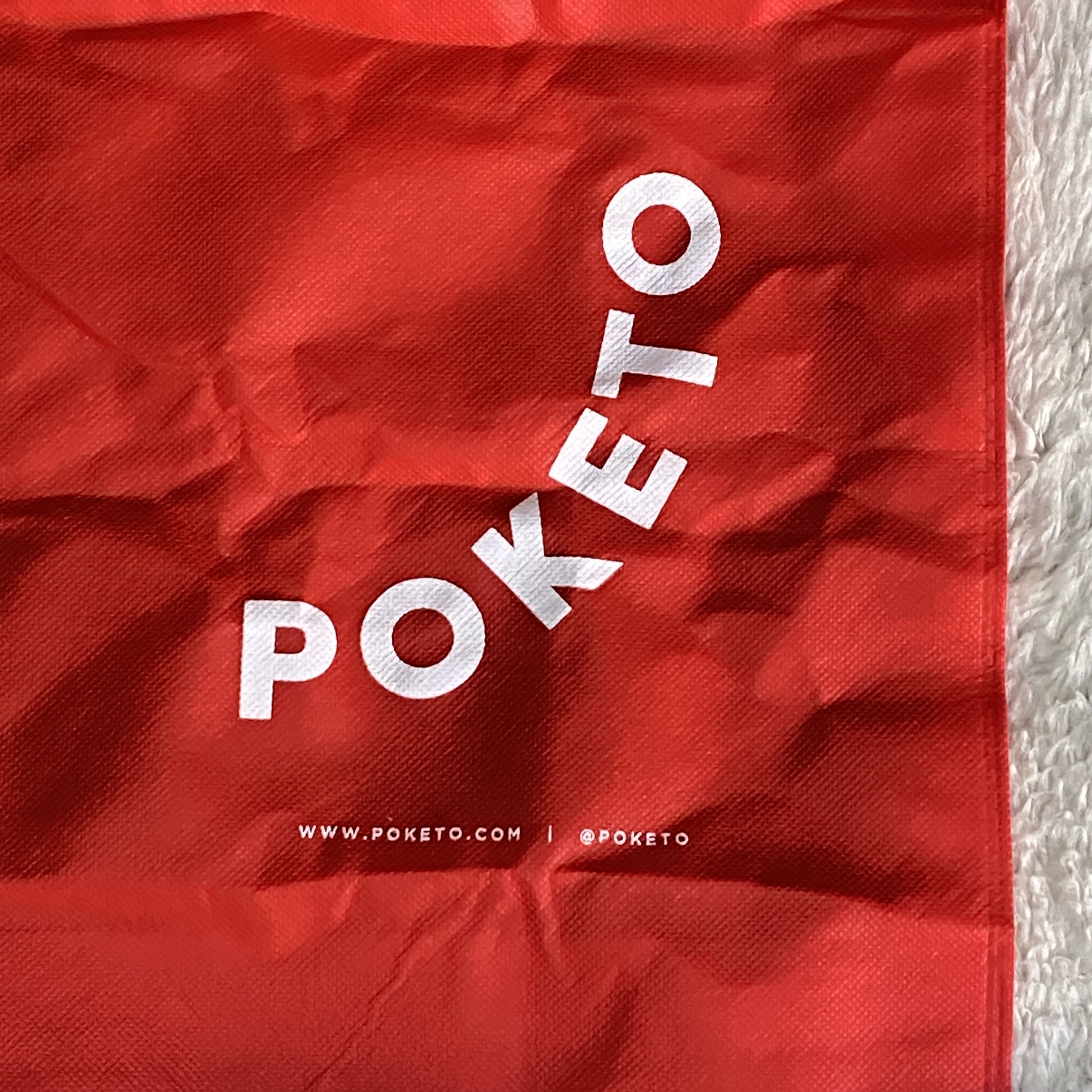 Other Poketo Red Reusable Shopping Tote Bag | Non-Woven Size ONE SIZE - 8 Thumbnail