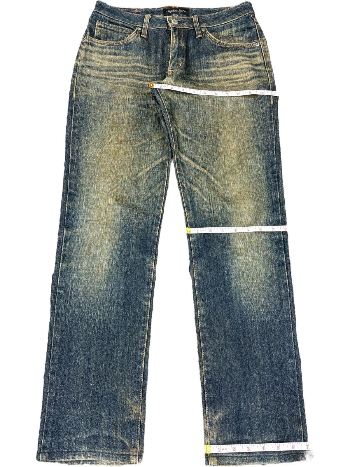 Edwin Vintage Japanese Edwin Sick Mud Wash Slim Jeans Size US 30 / EU 46 - 13 Thumbnail