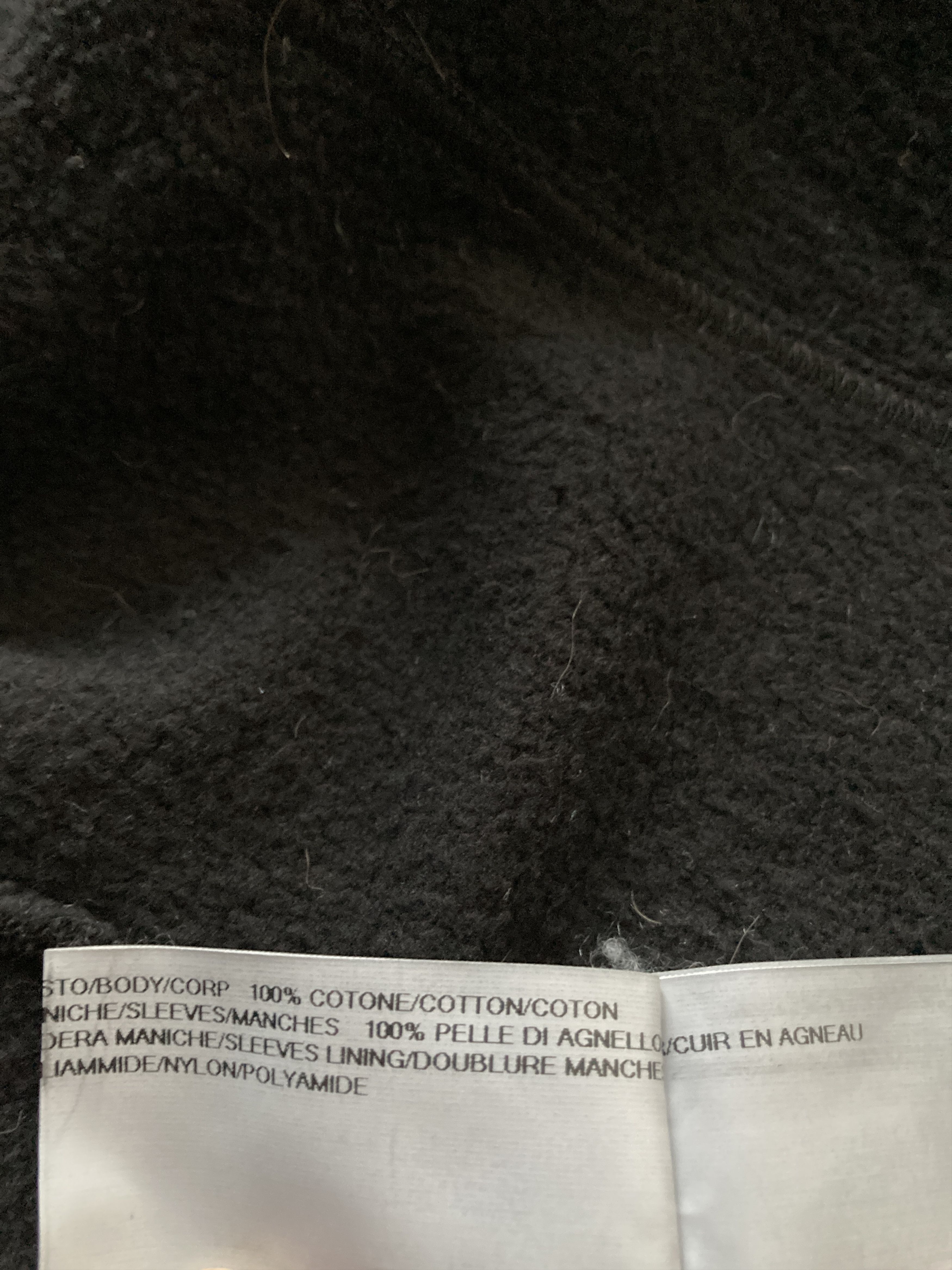 Rick Owens F/W 14 “MOODY” Felpa Lamb Leather Mollino Sweatshirt Jacket Size US L / EU 52-54 / 3 - 17 Thumbnail