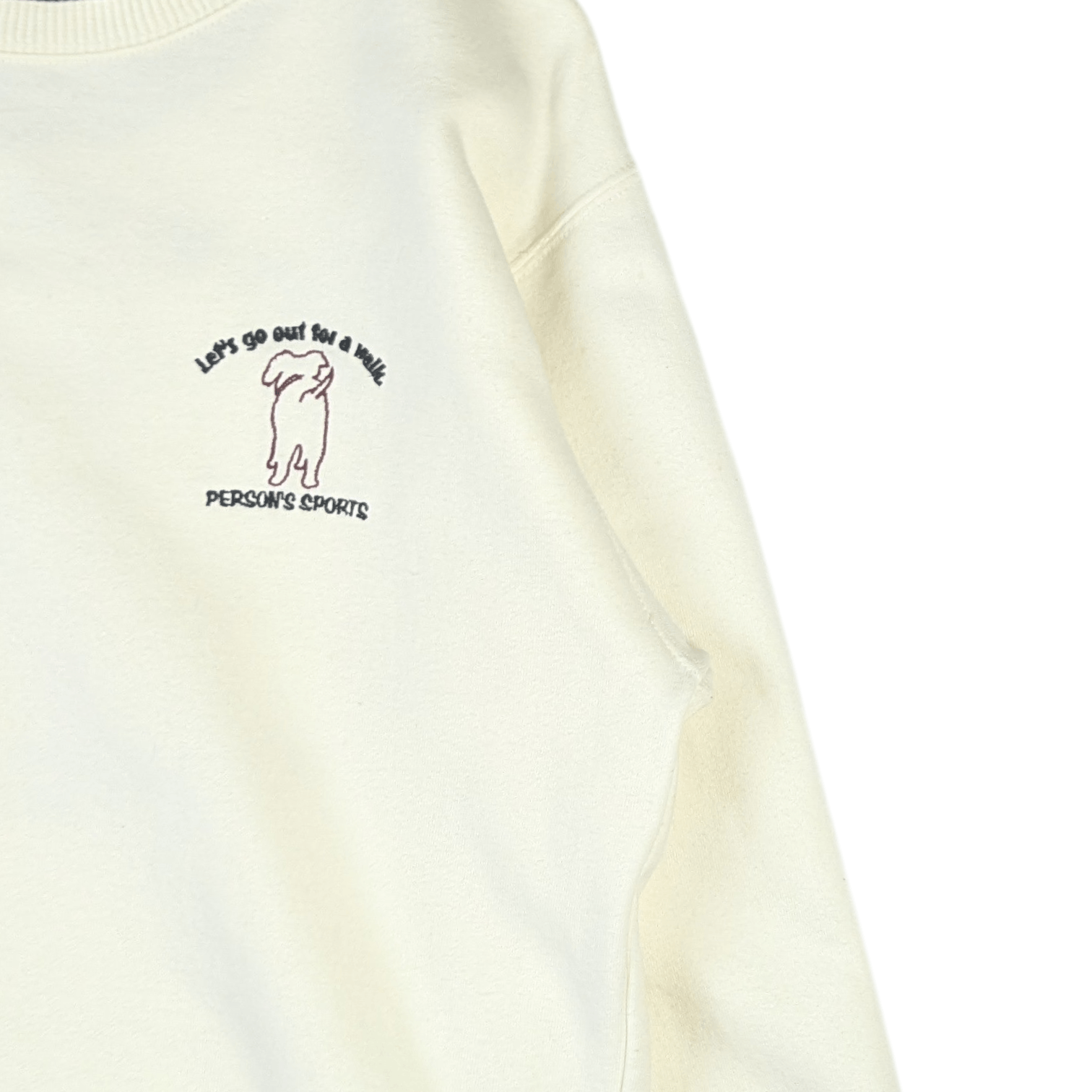 PERSON'S Vintage 90's PERSON'S SPORT Love Dogs Sportswear Sweatshirts Size US XS / EU 42 / 0 - 7 Thumbnail