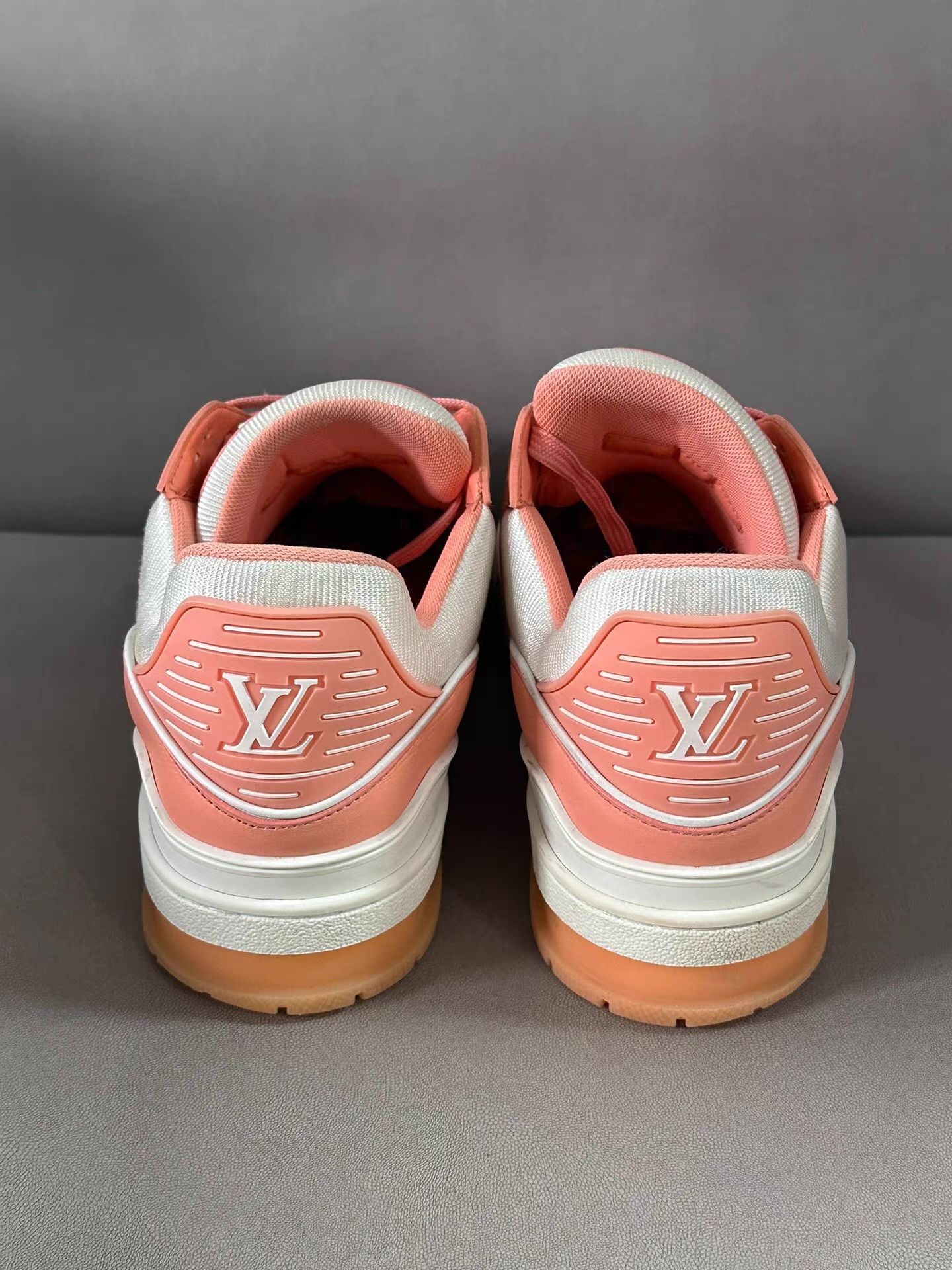 Louis Vuitton Louis Vuitton Trainer Peach Ｑ20 Size US 8 / EU 41 - 7 Thumbnail