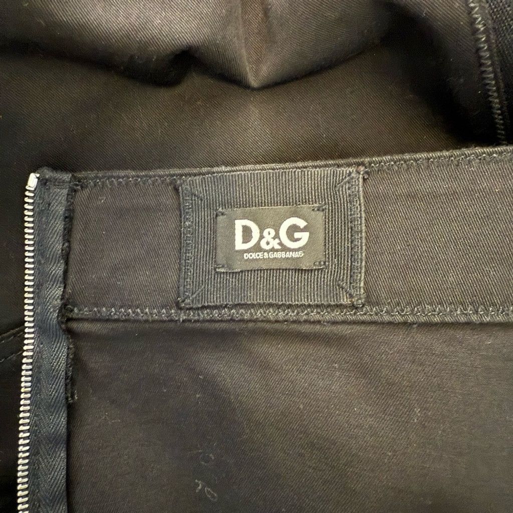 Dolce & Gabbana Dolce & Gabbana Twill Cargo Skirt with Suspender Size 30" / US 8 / IT 44 - 6 Thumbnail