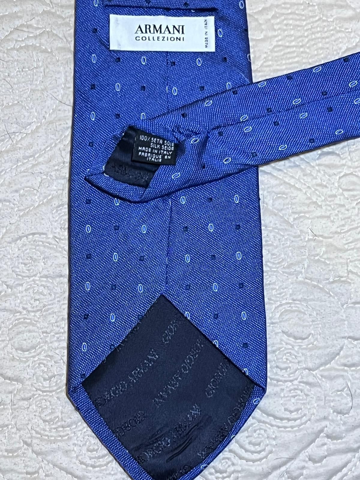 Armani Collezioni Armani Collezioni exclusive long silk tie Size ONE SIZE - 3 Thumbnail