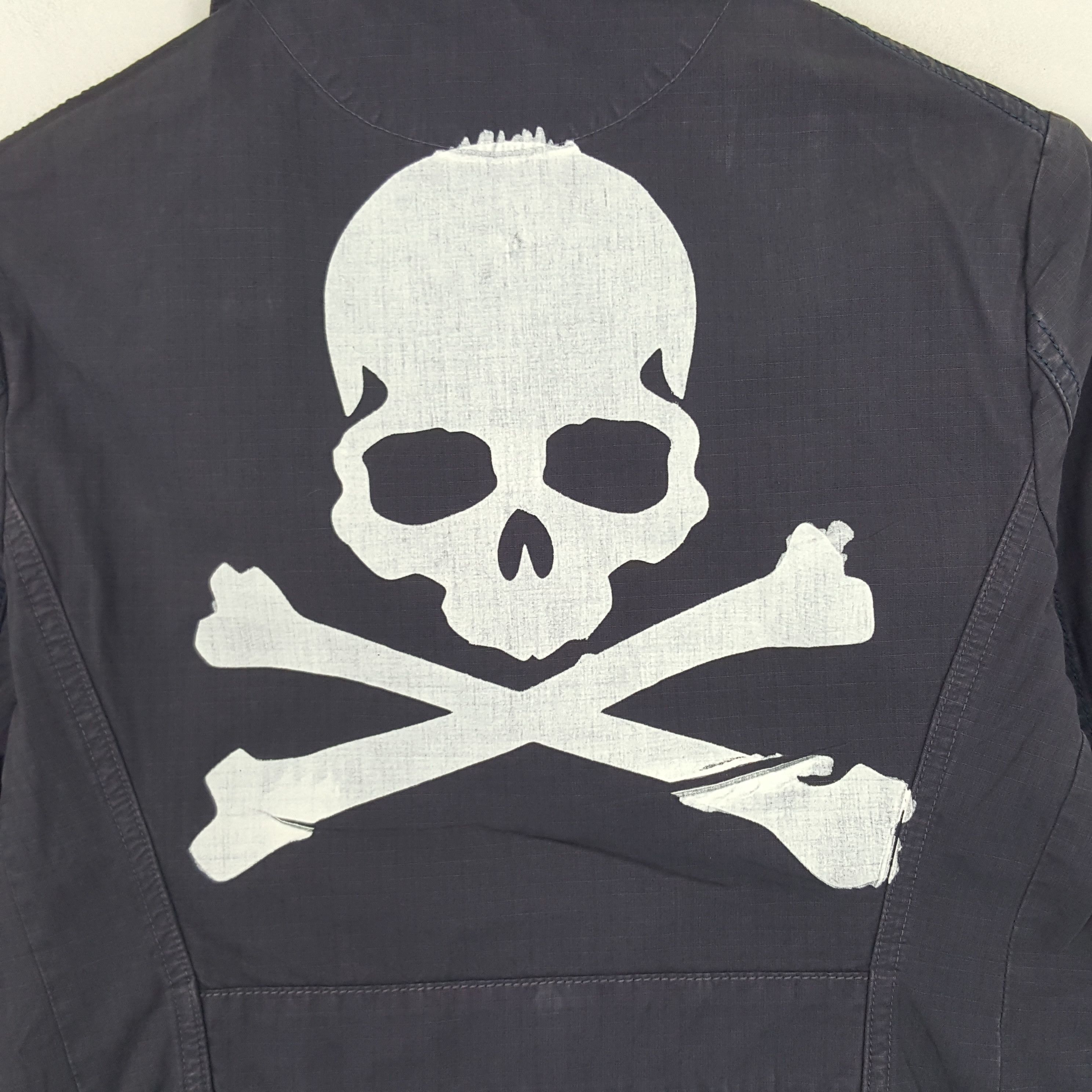 45rpm × Japanese Brand × Vintage Vintage 45rpm Japanese Custom Art Skull Jacket Size US S / EU 44-46 / 1 - 2 Thumbnail
