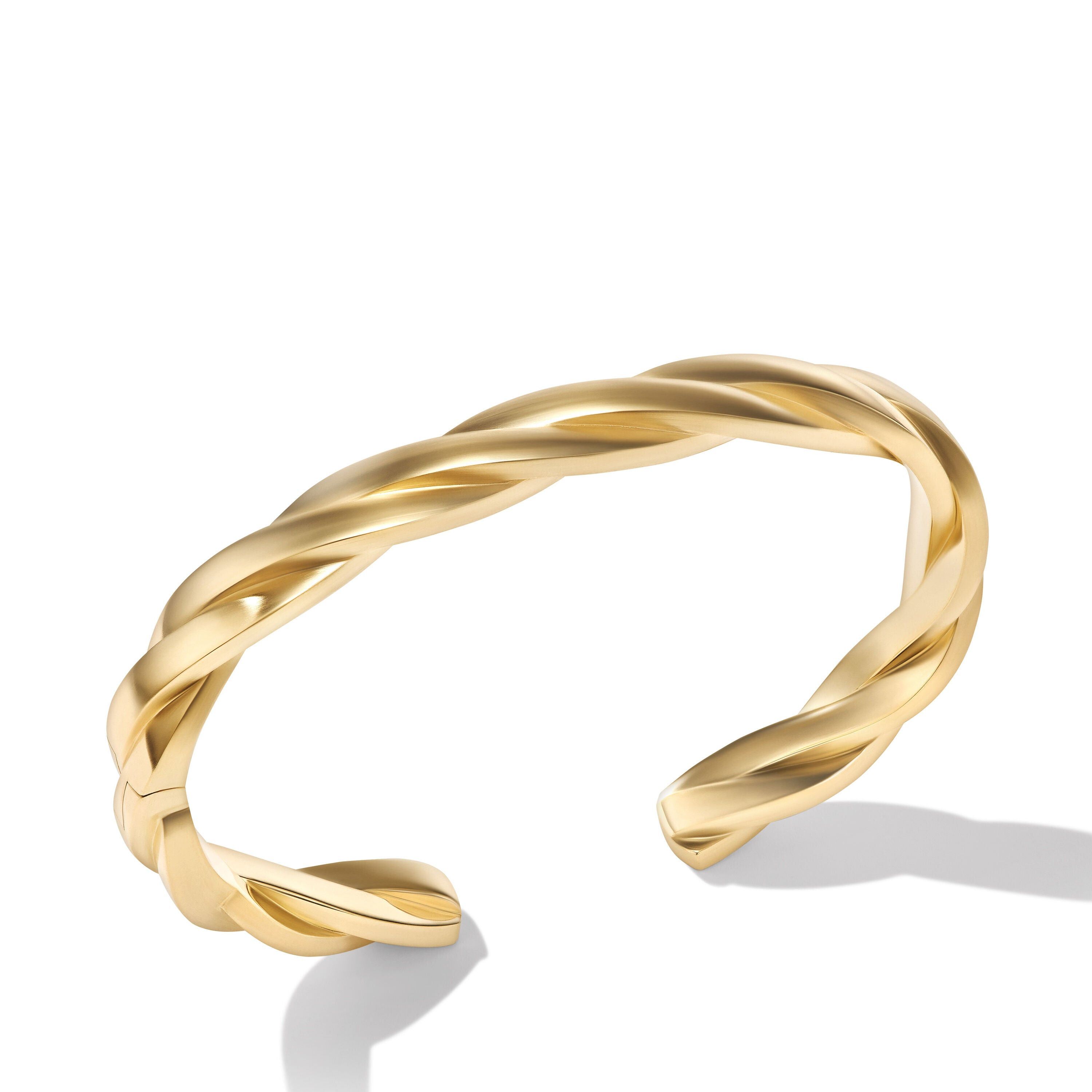 David Yurman o1w1db10526 B25869M /Size:L/Helios Cuff Bracelet in Golden Size ONE SIZE - 2 Thumbnail