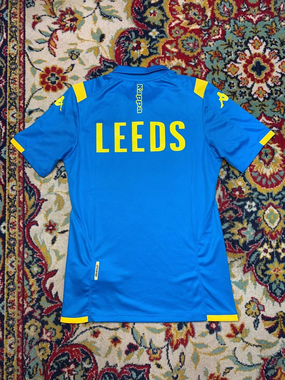 Kappa Kappa Leeds United Mens SS Away Shirt 2019/20 Size US S / EU 44-46 / 1 - 2 Thumbnail