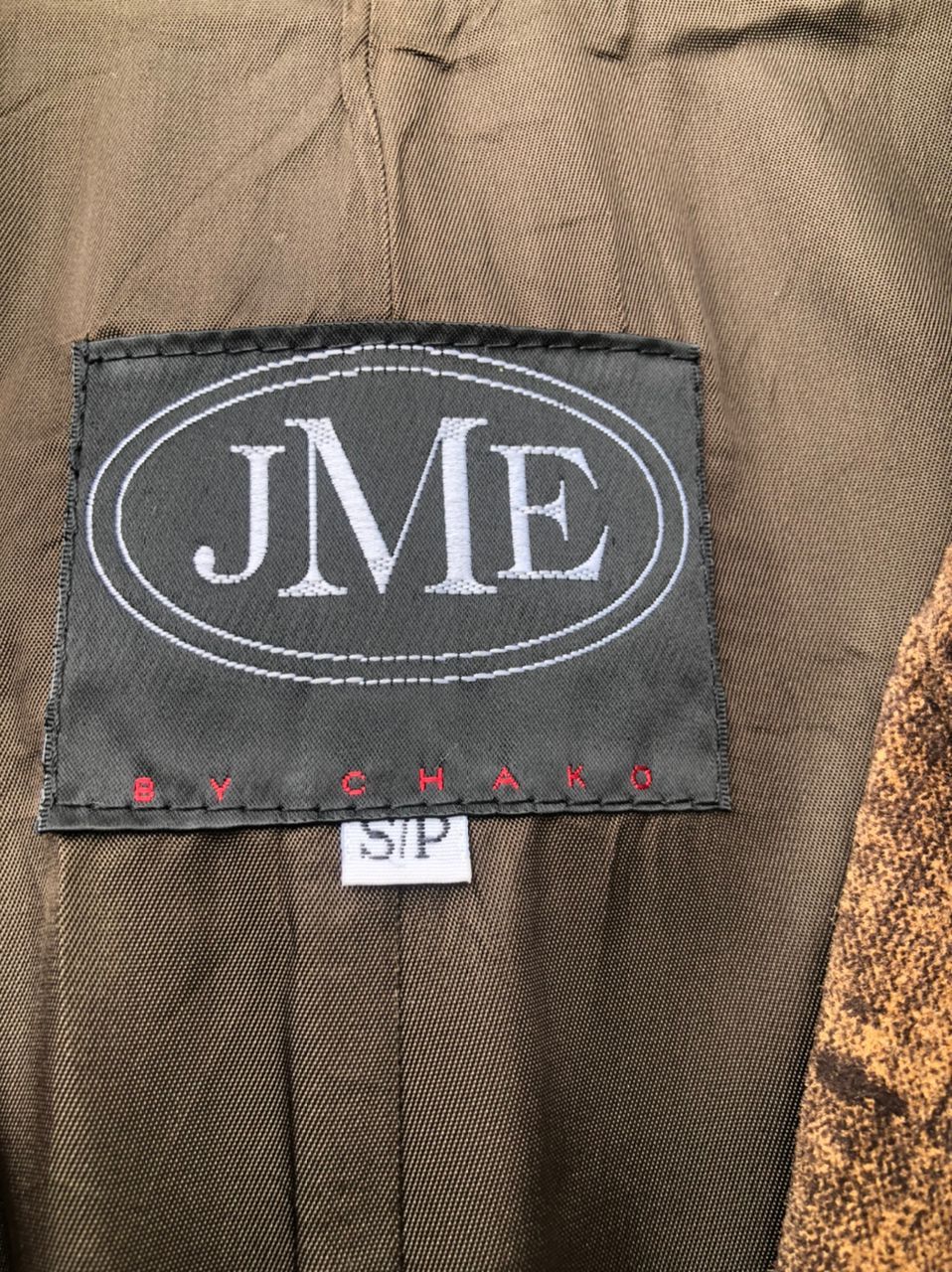 Vintage JME by Chako Leather Blazer Jacket Size US S / EU 44-46 / 1 - 3 Thumbnail