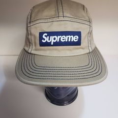 Supreme Contrast Stitch Camp Cap | Grailed