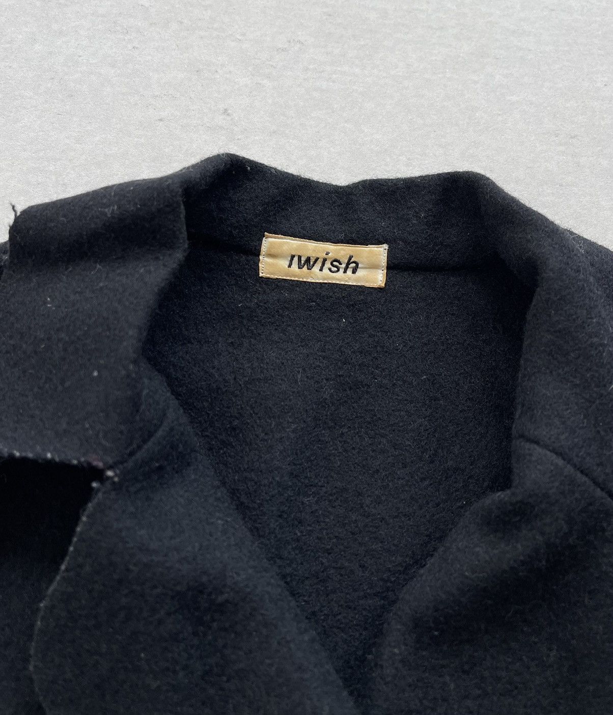 Yohji Yamamoto 🔥Vtg Iwish by Yohji Yamamoto Double-breasted Mohair Jacket Size M / US 6-8 / IT 42-44 - 6 Thumbnail