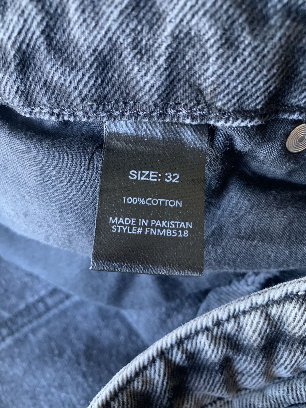 Other Baggy Black Cargo Denim Size US 32 / EU 48 - 3 Thumbnail