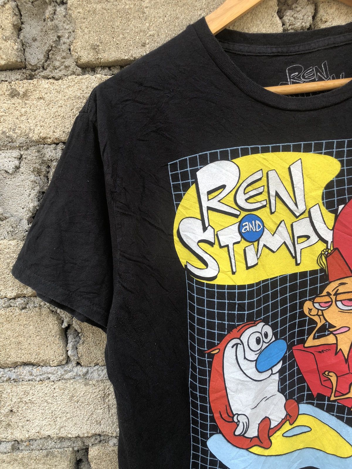 Cartoon Network Vintage Y2K Ren And Stimpy Cartoon Tshirt Size US L / EU 52-54 / 3 - 6 Thumbnail
