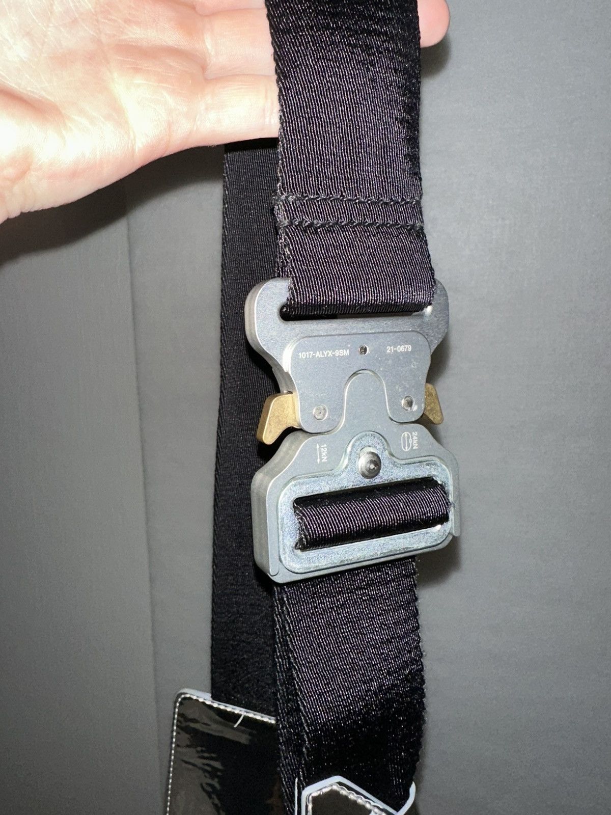 1017 ALYX 9SM VERY RARE 1017 ALYX 9SM silver crossbody bag Size ONE SIZE - 2 Thumbnail