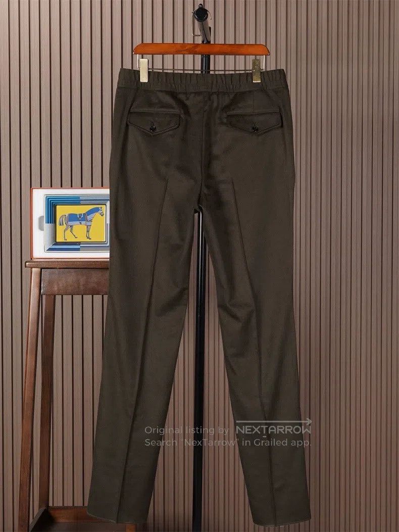 Tom Ford Tom Ford Pure cashmere drawstring casual pants Size US 32 / EU 48 - 2 Thumbnail