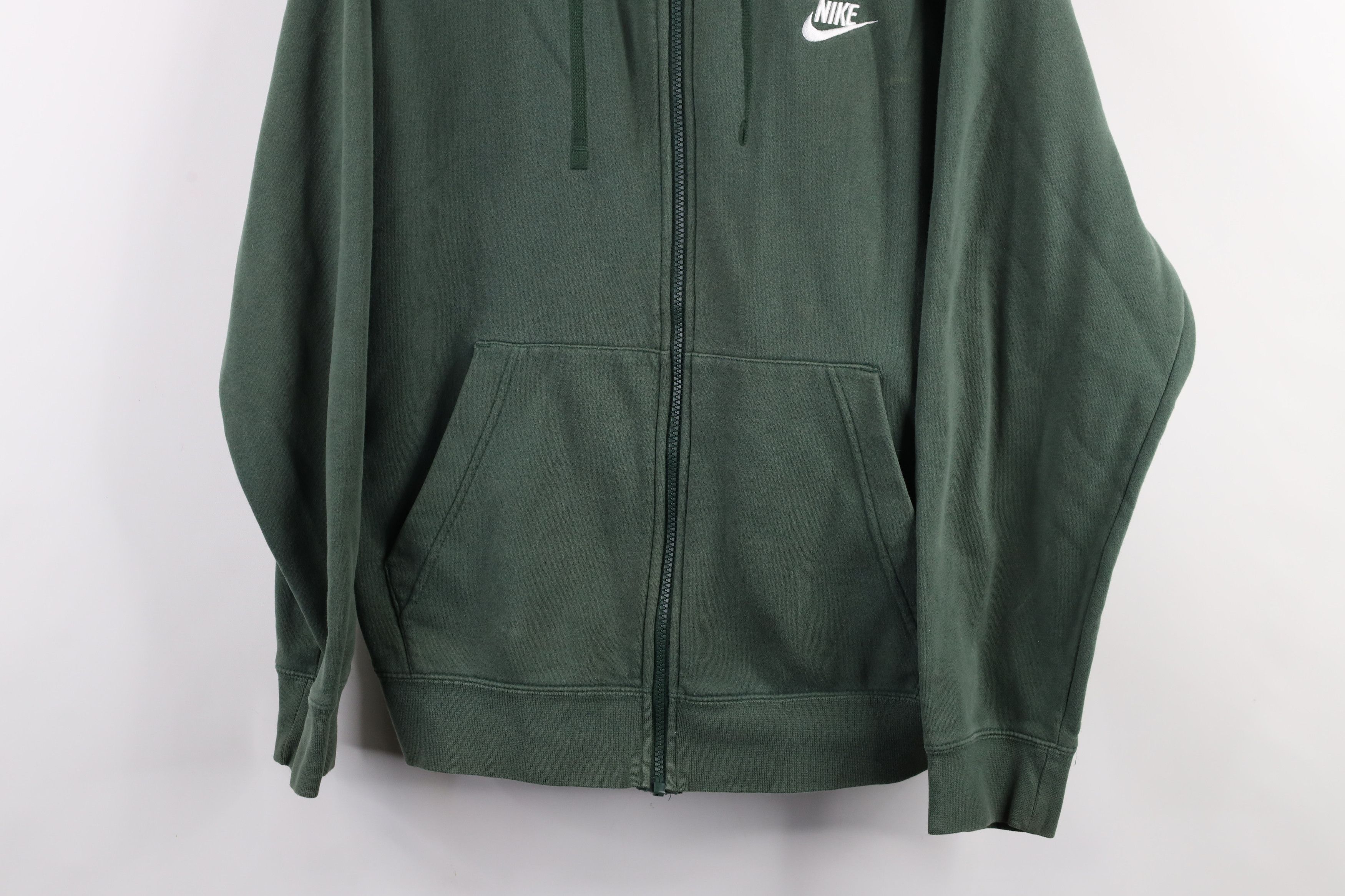 Nike Vintage Y2K Nike Travis Scott Mini Swoosh Full Zip Hoodie Size US L / EU 52-54 / 3 - 3 Thumbnail