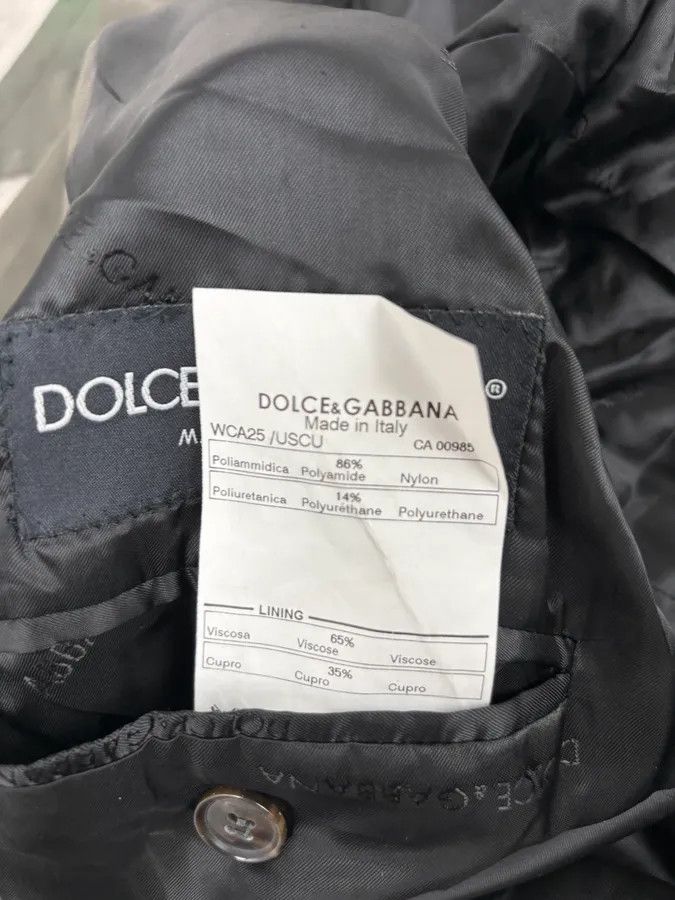 Dolce & Gabbana FW2005 Dolce & Gabbana Khaki Green Buttoned Trench Coat Size US M / EU 48-50 / 2 - 9 Thumbnail