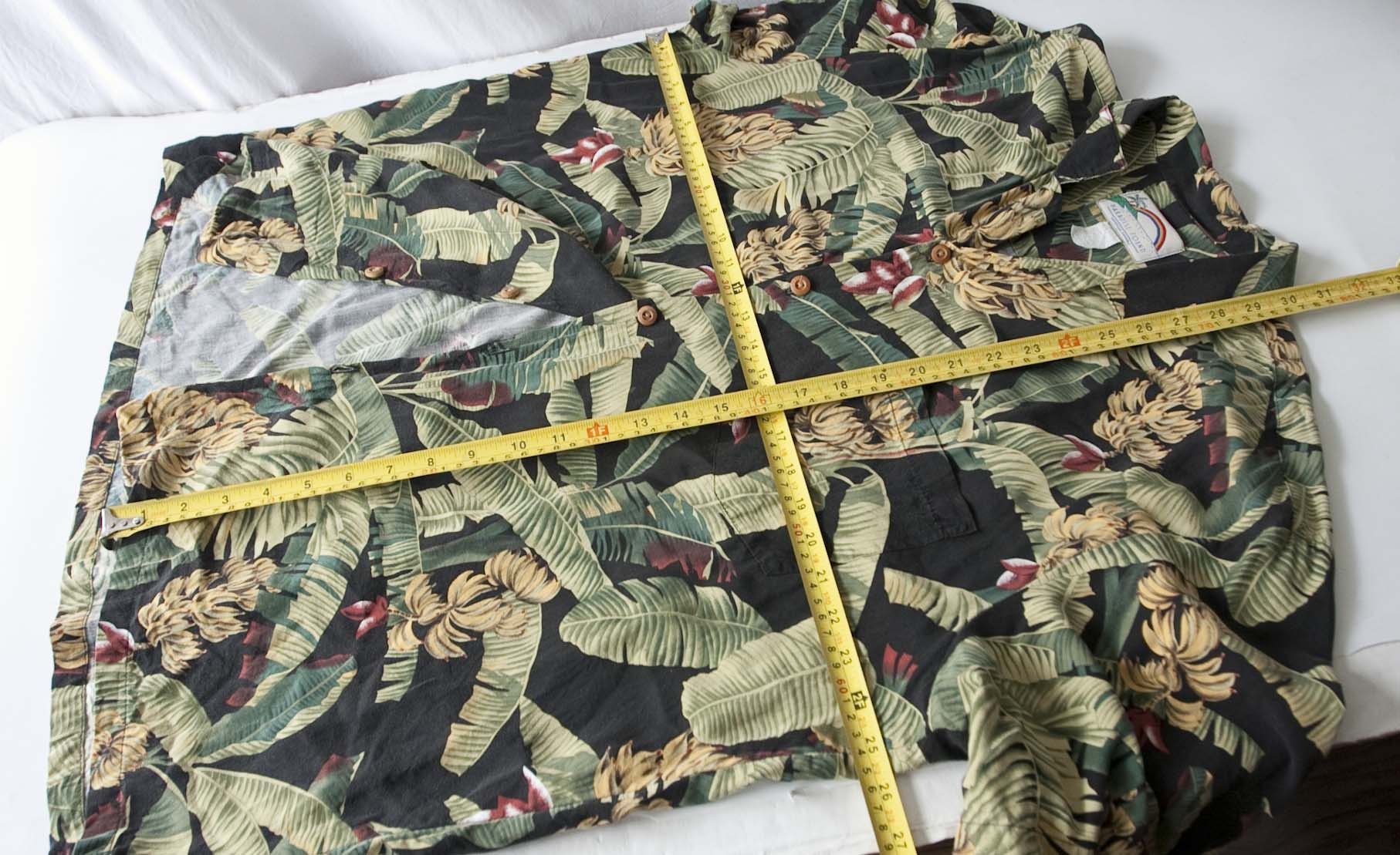 Paradise Found Paradise Found Hawaiian Shirt 100% Rayon Size XL Floral Size US XL / EU 56 / 4 - 3 Thumbnail