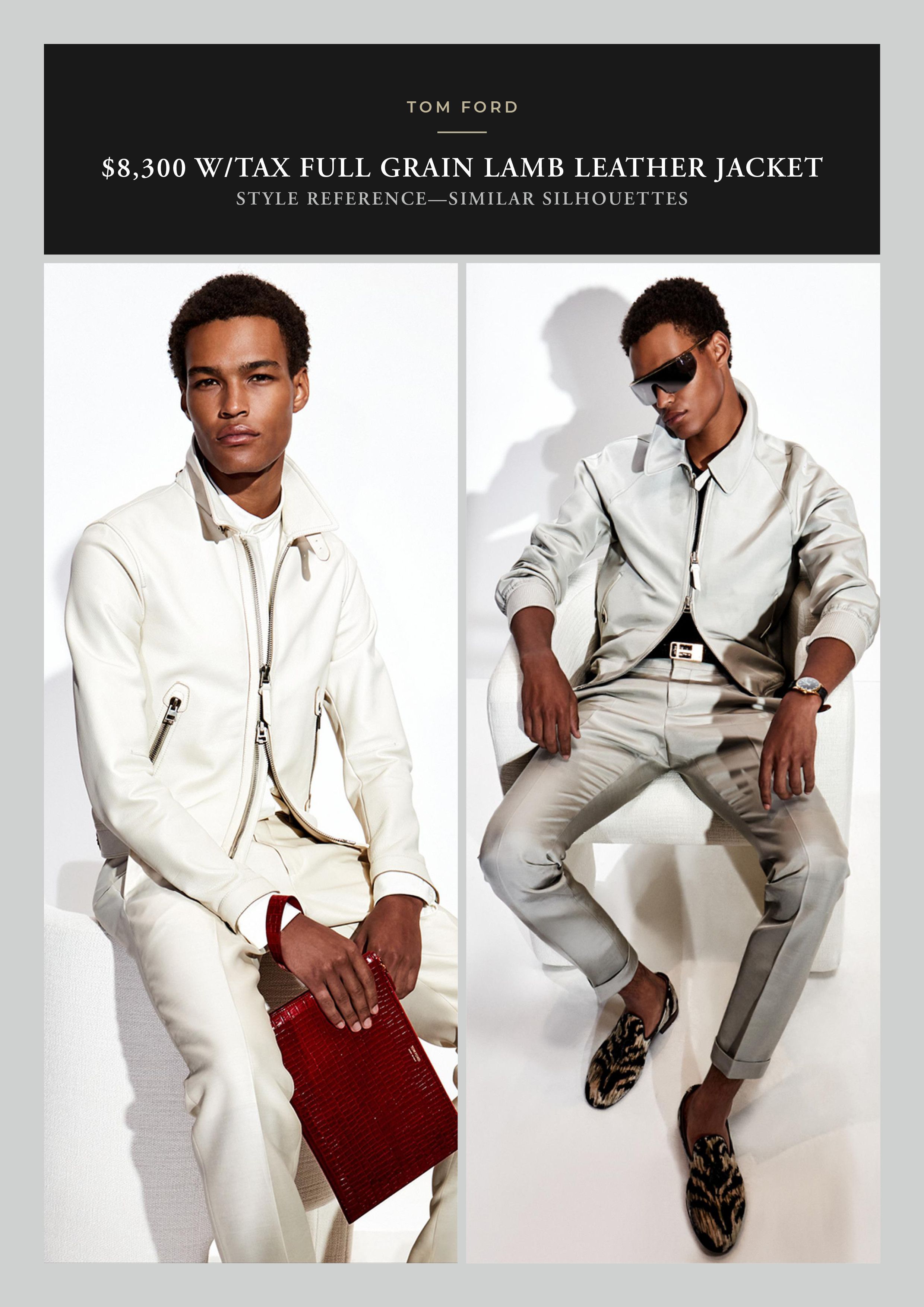 Tom Ford Coveted Ultra Rare $8,300 New With Tags Full Grain Lamb Size US M / EU 48-50 / 2 - 10 Thumbnail