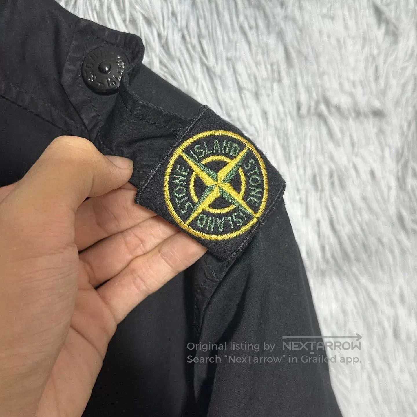 Stone Island stone island black shoulder patch jacket. Size US XXL / EU 58 / 5 - 5 Thumbnail