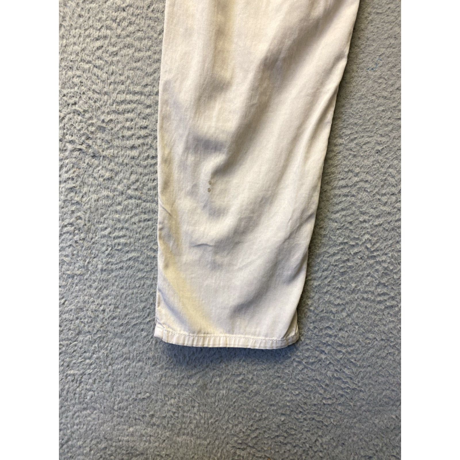 Peter Millar PETER MILLAR Mens Pants 33 X 32 Ivory Golf 5-Pocket Khakis Modern Classic Fit Mens Size US 33 - 7 Thumbnail