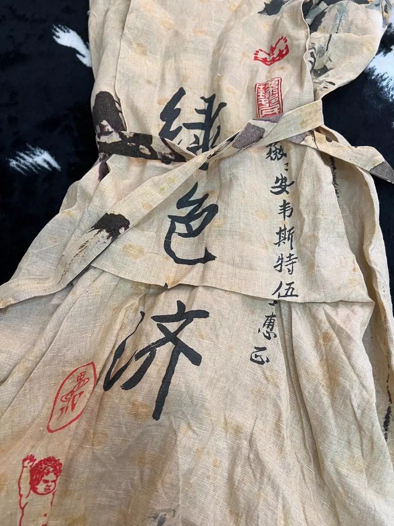 Vivienne Westwood Vivienne Westwood Chinese Character Linen Dress Size M / US 6-8 / IT 42-44 - 5 Thumbnail