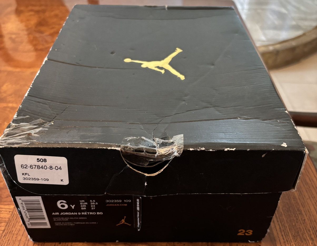 Jordan Brand Air Jordan 9 Retro BG 'Statue' Size US 6 / EU 39 - 8 Thumbnail