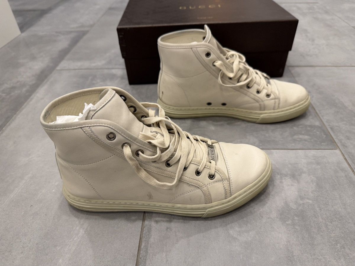 Gucci Gucci Miro’s Soft Leather High top sneakers size 7.5 Size US 7.5 / EU 40-41 - 7 Thumbnail