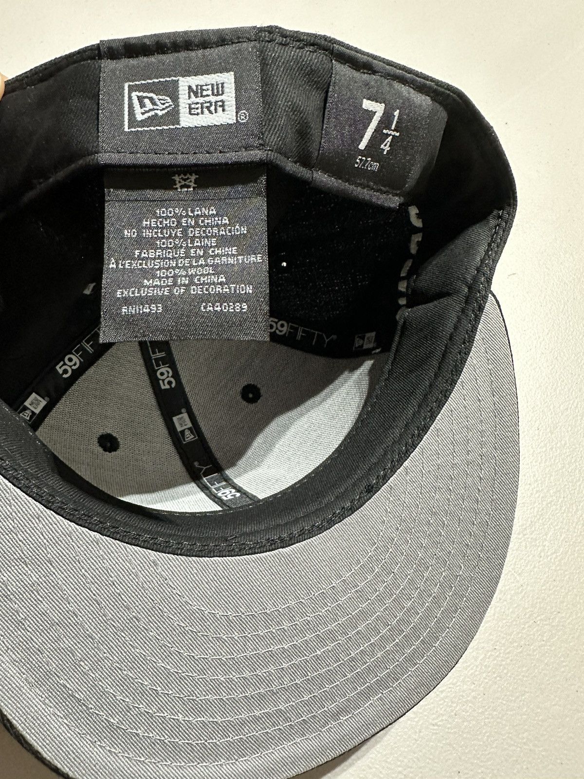 HIDDEN Black and White Hidden SnapBack Size ONE SIZE - 5 Thumbnail
