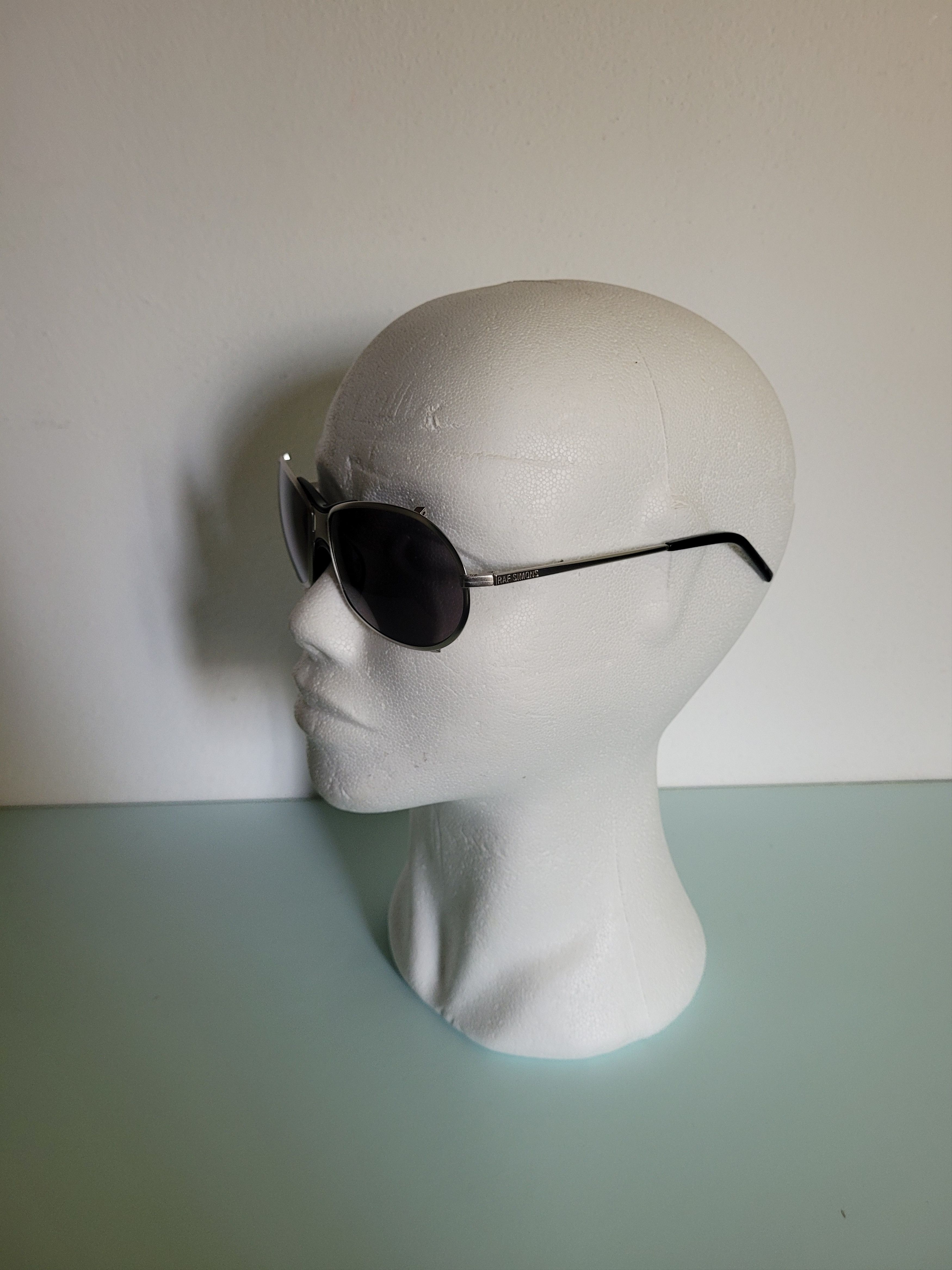 Raf Simons Raf Simons Spring-2008 runway avantgarde metal sunglasses Size ONE SIZE - 14 Thumbnail
