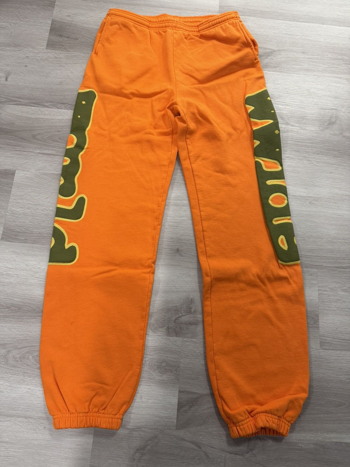 Sp5der Sp5der Beluga Sweatpants – Orange Size US 34 / EU 50 - 1 Thumbnail