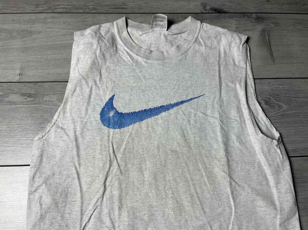Nike Vintage Nike Tank top swoosh USA size Large Size US L / EU 52-54 / 3 - 3 Thumbnail