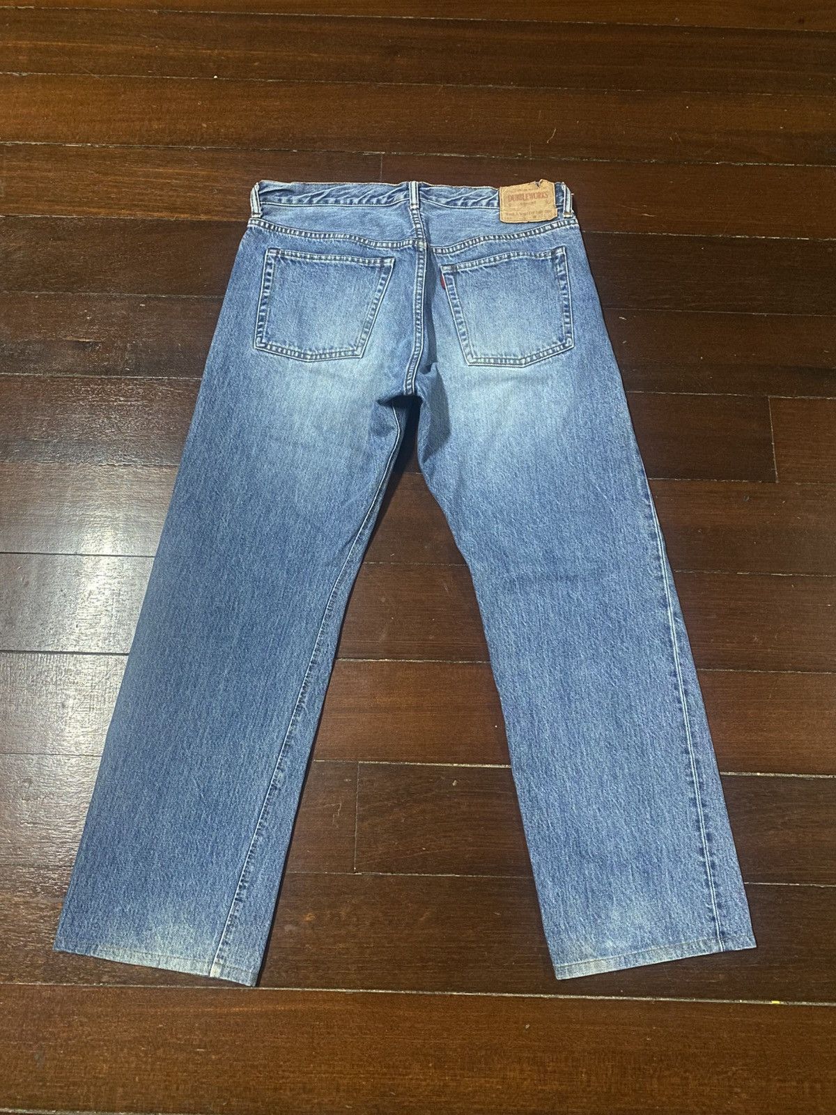 Warehouse Fire 🔥🔥 DOUBLE WORKS WAREHOUSE.CO DENIM JEANS Size US 34 / EU 50 - 9 Thumbnail