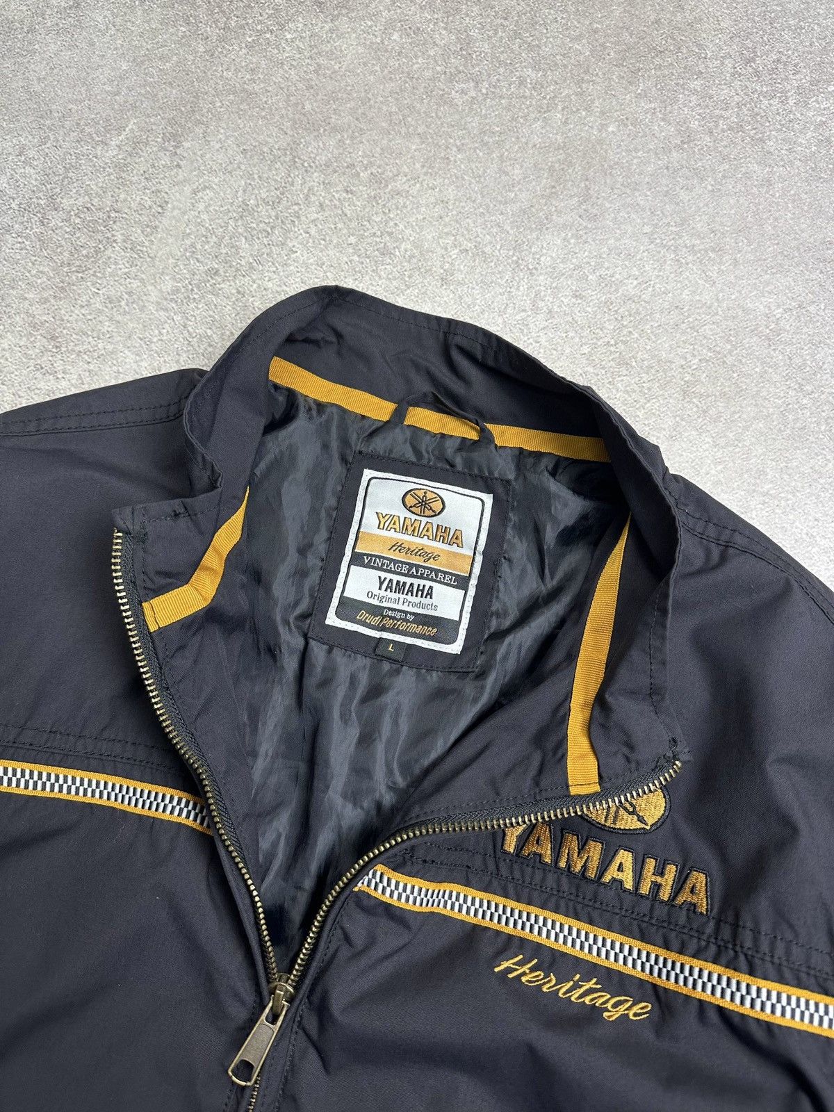 Yamaha Vintage Yamaha Racing Japanese Black Jacket Moto L Size US L / EU 52-54 / 3 - 5 Thumbnail