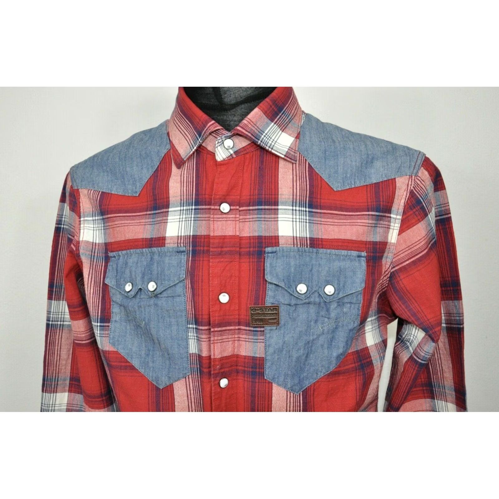 G-Star G-Star Raw Aero Cowboy Ripstop Shirt L Men Jacket? Size US L / EU 52-54 / 3 - 2 Thumbnail
