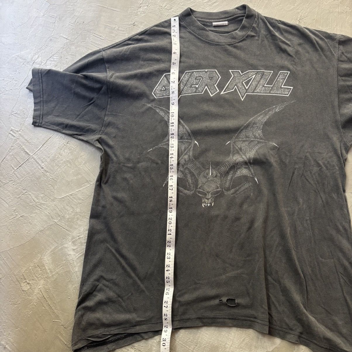 Band Tees Vintage 1993 OVERKILL World Tour T shirt Size US XL / EU 56 / 4 - 8 Thumbnail
