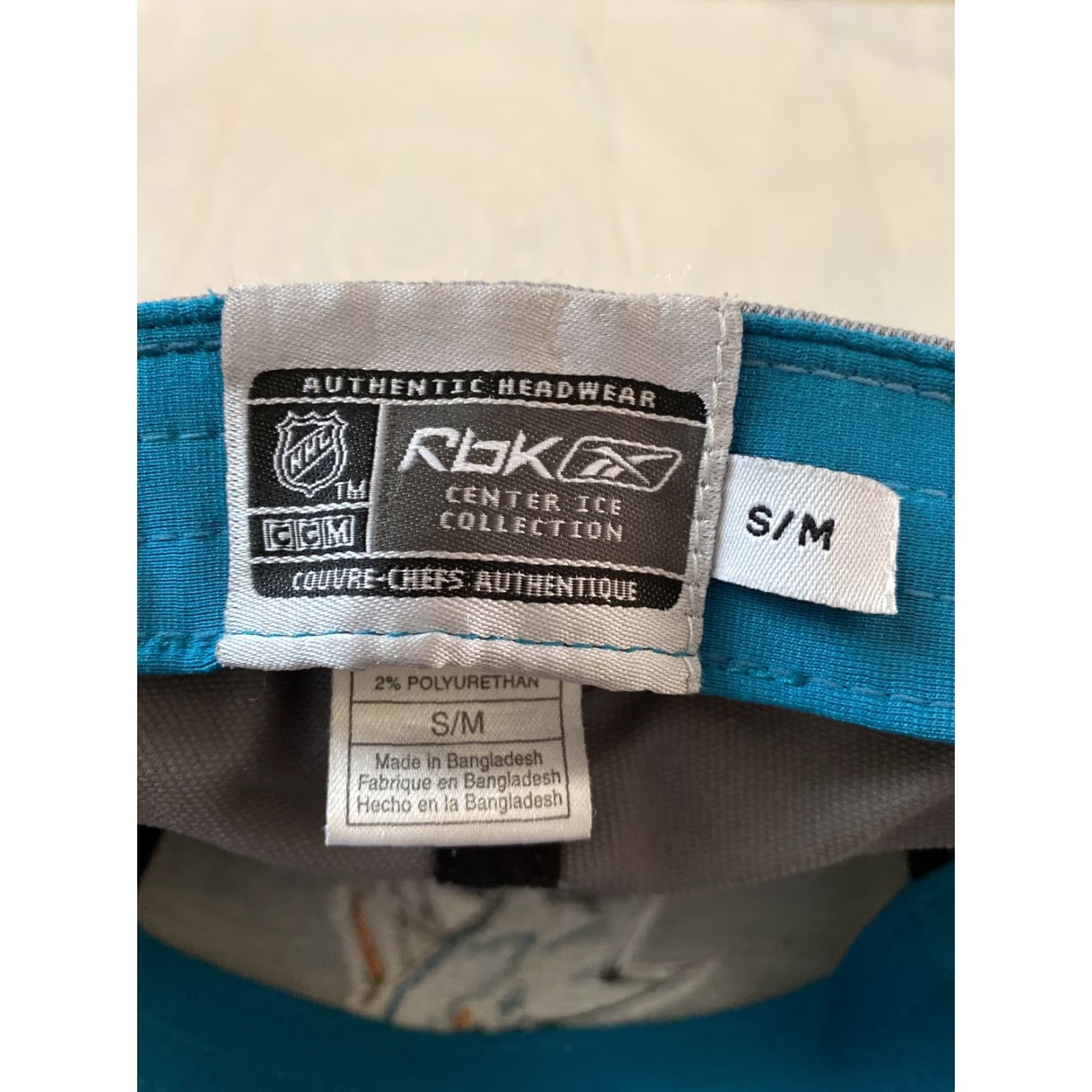 Reebok Reebok San Jose Sharks Baseball Cap Ball Hat Fitted S/M Solid Washed Men/H156 Size ONE SIZE - 6 Thumbnail