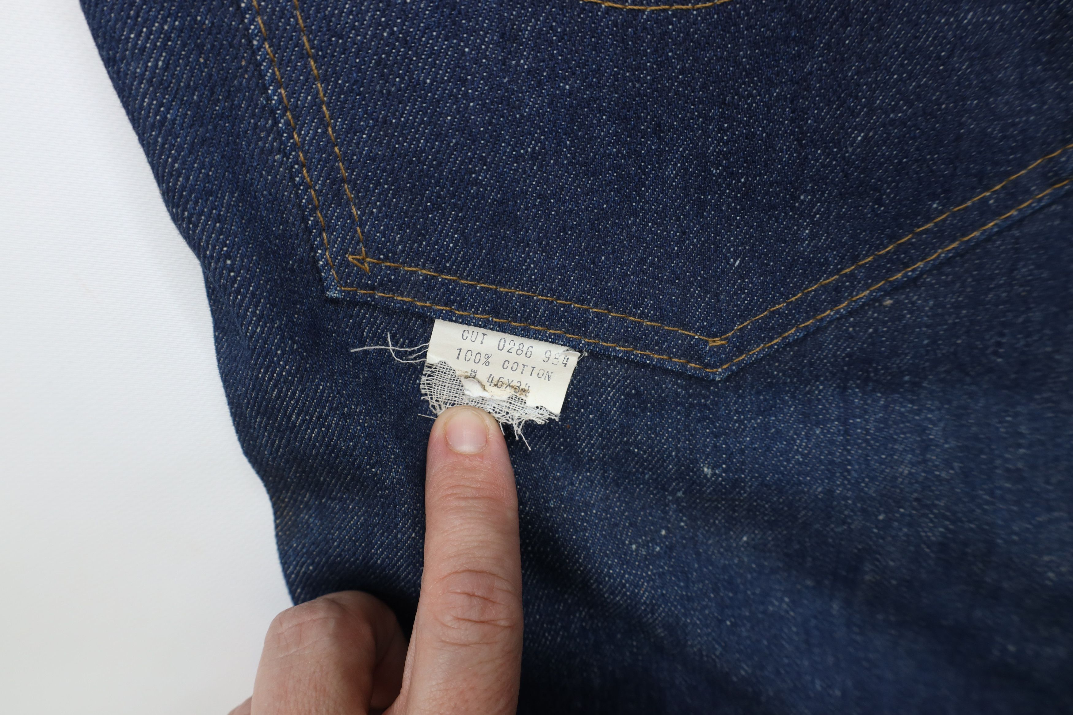 Carhartt Deadstock Vintage 80s Carhartt Wide Leg Denim Jeans Blue USA Size US 44 / EU 60 - 13 Thumbnail