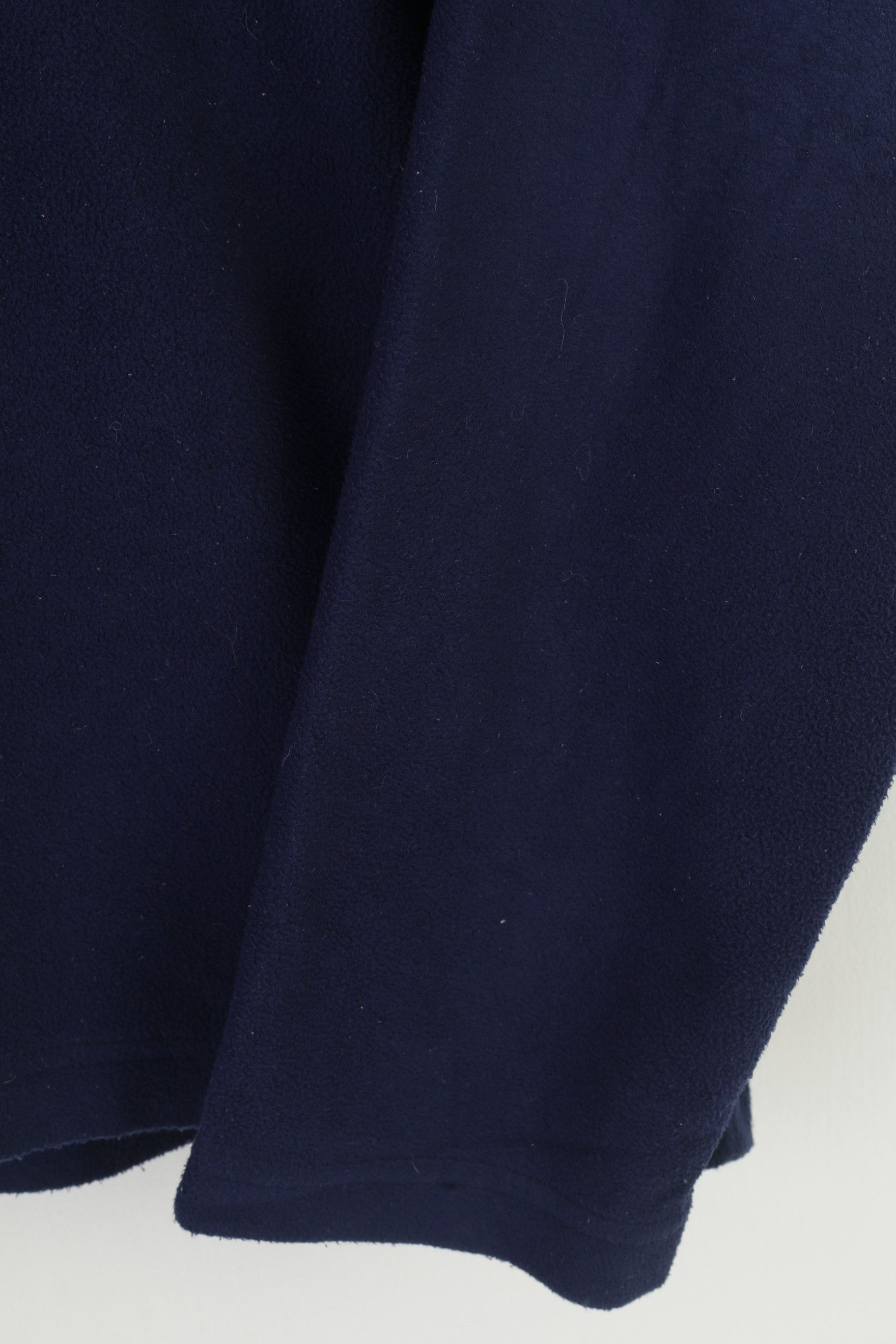Vintage Sprayway Men L Fleece Sweatshirt Navy Zip Neck 10052 Size US L / EU 52-54 / 3 - 3 Thumbnail