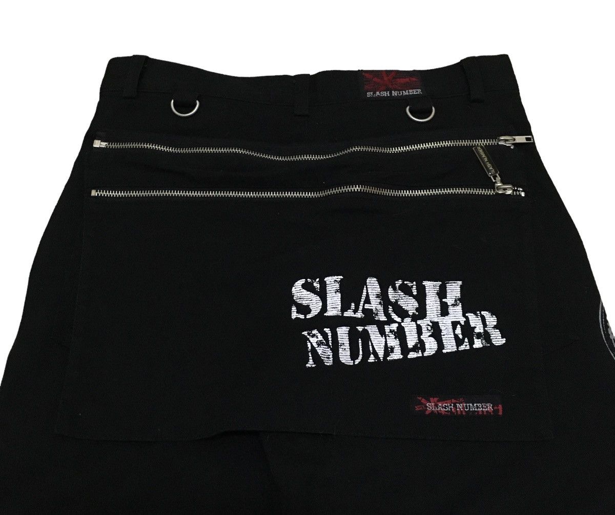 14th Addiction × Japanese Brand × Le Grande Bleu (L.G.B.) Rare Design Vintage Japanese Brand Slash Bondage Pants 1990s Size US 28 / EU 44 - 7 Thumbnail