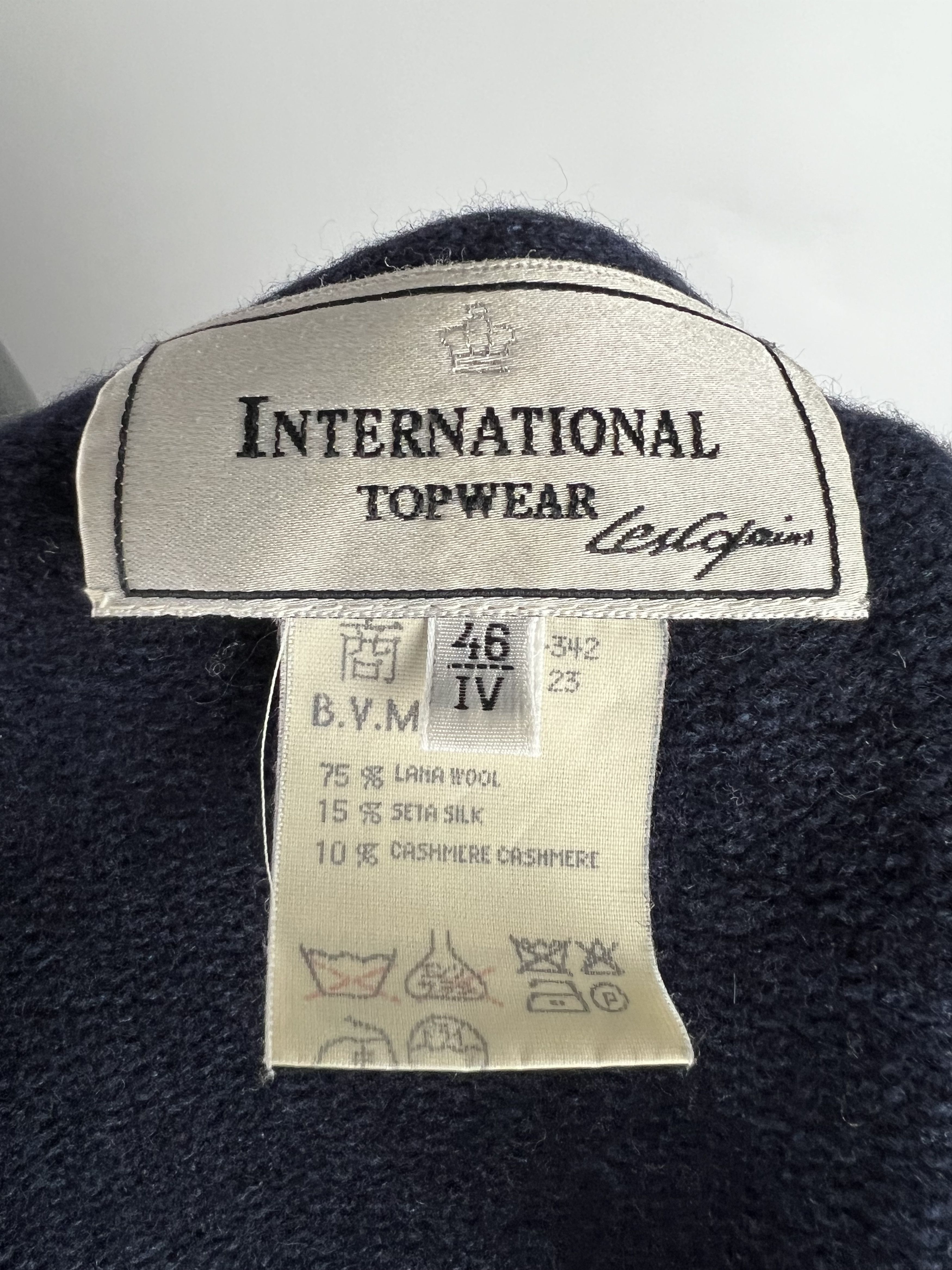 Les Copains × Vintage Les Copains Vintage Wool Silk Cashmere Knit Vest Size IT46 Size L / US 10 / IT 46 - 11 Thumbnail